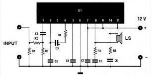 20w car audio amplifier based TDA 2004 - Amplifier ...