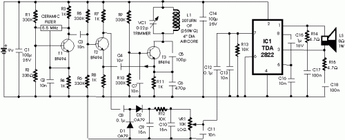 Metal Detectors - Control_Circuit - Circuit Diagram - SeekIC.com