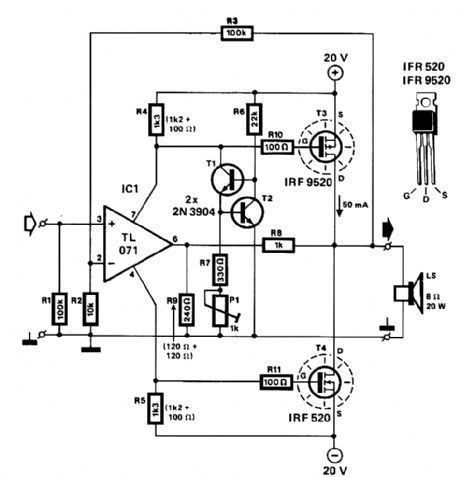MOSFET_POWER_AMPLIFIER
