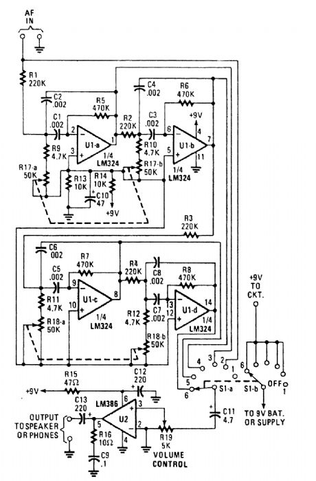 AUDIO_AMPLIFIER_WITH_TUNEABLE_FILTER