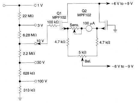 LOW_DRIFT_dc_VOLTMETER
