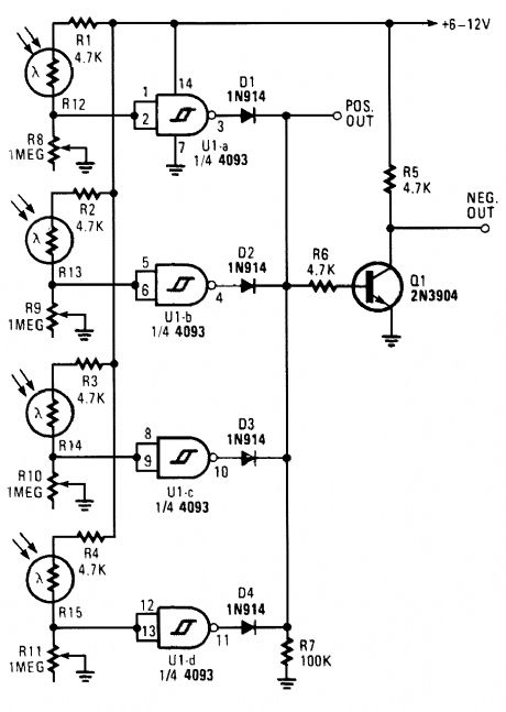 LIGHT_DEPENDENT_SENSOR_FOR_MULTIPLE_INPUTS