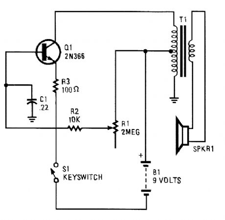 SINGLE_TRANSISTOR_CODE_PRACTICE_OSCILLATOR