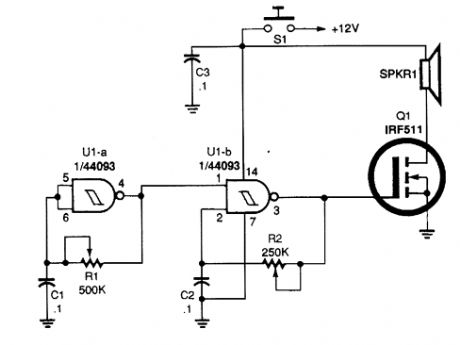 HORN_CIRCUIT_FOR_MOTORCYCLE_USE