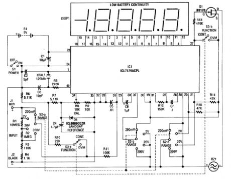 SINGLE_CHIP_DIGITAL_VOLTMETER