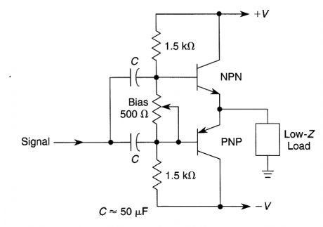BASIC_COMPLEMENTARY_CLASS_AB_POWER_AMPLIFIER