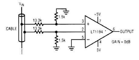 DIFFERENTIAL_VIDEO_LOOP_THROUGH_AMPLIFIER