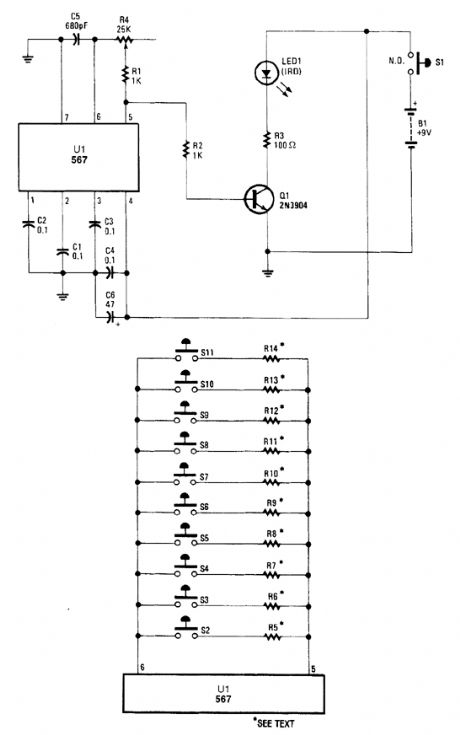 SINGLE_TONE_INFRARED_CONTROL_TRANSMITTER