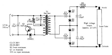 12_V_HIGH_VOLTAGE_SUPPLY_FOR_HE_NE_LASER