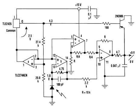 SINGLE_SUPPLY_PHOTODIODE_AMPLIFIER