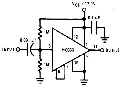 SINGLE_SUPPLY_ac_BUFFER_AMPLIFIER
