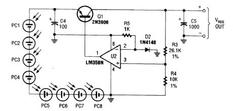 SOLAR_POWER_SUPPLY_WITH_LINEAR_REGULATOR