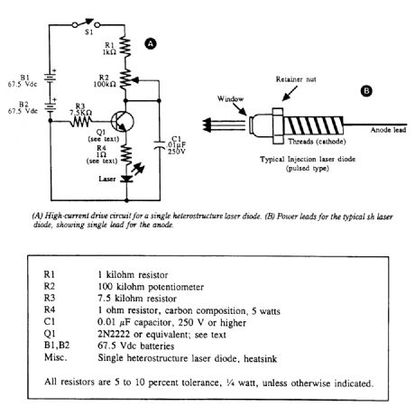 HIGH_CURRENT_DRIVE_CIRCUIT_FOR_SINGLE_HETEROSTRUCTURE_LASER_DIODES