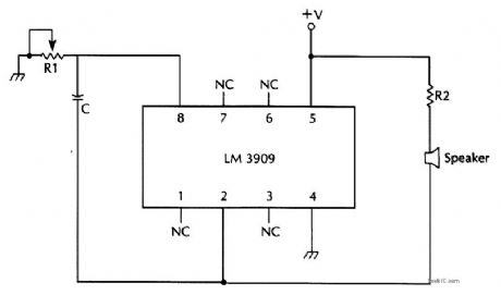 BASIC_LM3909_AUDIO_OSCILLATOR