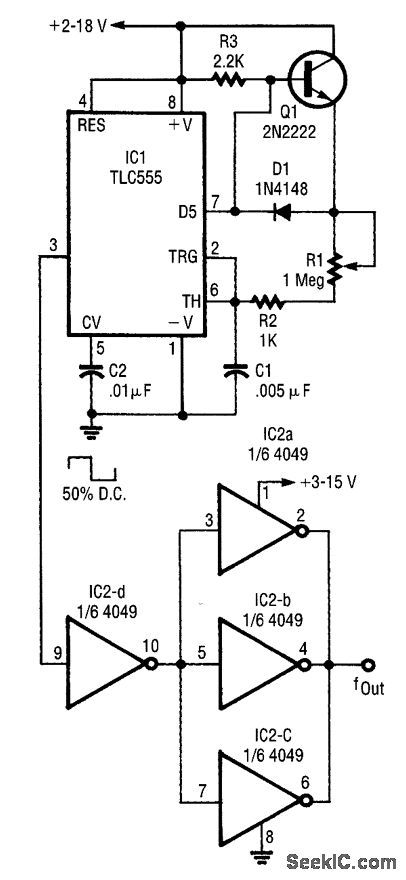 50％DUTY_CYOLE_555_CIRCUIT