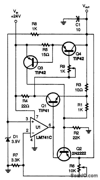 VARIABLE_VOLTAGE_REGULATOR_WITH_WIDE_RANGE_CURRENT_LIMITING