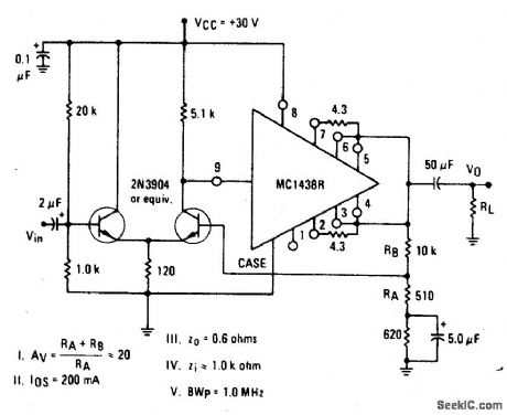 Index 156 - Amplifier Circuit - Circuit Diagram - SeekIC.com
