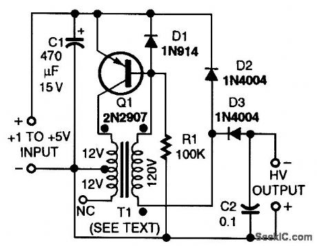 FLYBACK_POWER_SUPPLY_FOR_RADON_MONITOR