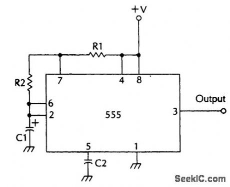 BASIC_555_ASTABLE_MULTIVIBRATOR