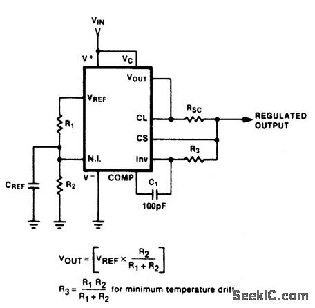 LOW_VOLTAGE_REGULATOR（VSUBout_SUB＝2_TO_7_V）
