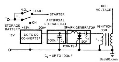 CAPACITOR_SERVES_AS_IGNITION_BATTERY