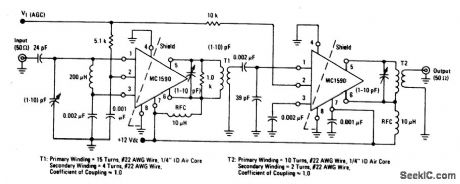 TWO_STAGE_60_MHz_IF_AMPLIFIER_POWER_GAIN≈80_dB_BW≈15_MHz