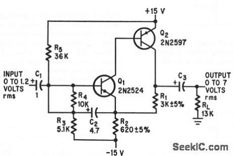 COMPLEMENTARY_IRANSISIOR_AMPLIFIER
