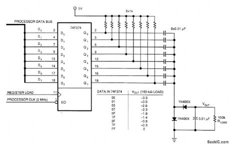 μP_CONTROLLED_NEGATIVE_VOLTAGE_CONVERTER