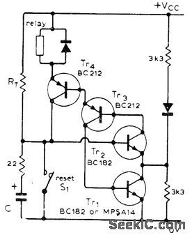 STABLE_FOUR_TRANSISTOR_TIMER