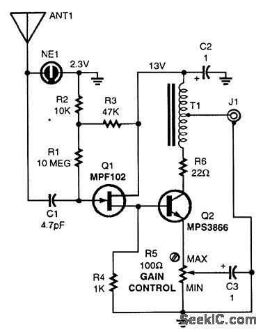 ACTIVE_ANTENNA，100_kHz_TO_30_MHz
