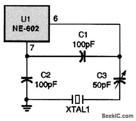 NE602_ADJUSTABLE_ORYSTAL_OSCILLATOR