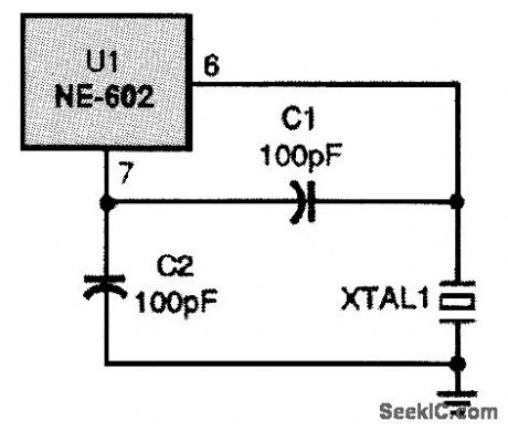 BASIC_NE602_COLPITTS_CRYSTAL_OSCILLATOR