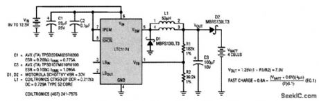 300_mA_STEP_DOWN_BATTERY_FOUR_CELL_NiCd_CHARGER