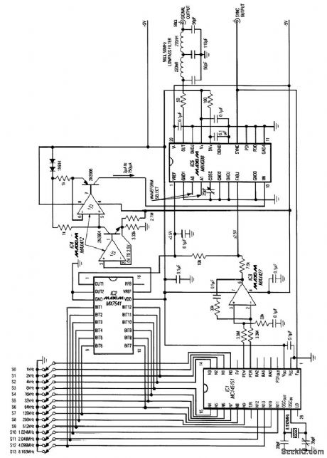 FREQUENCY_SYNTHESIZER_ Circuit Diagram