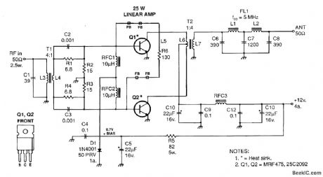 25_W_SOLID_STATE_LINEAR_AMPLIFIER