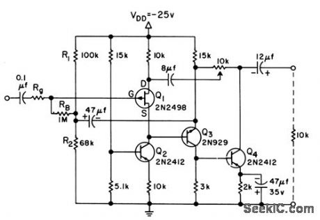 HIGH_INPUT_Z_FET_AMPLIFIER