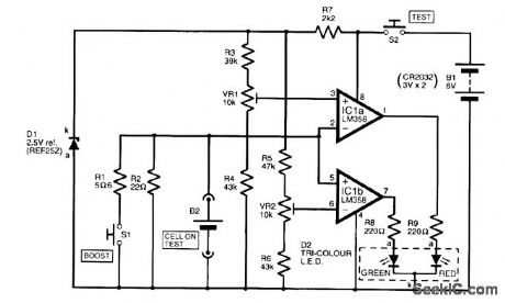 TRICOLOR_LED_NiCd_CHECKER