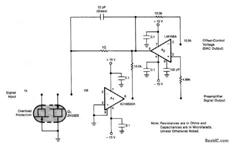 ELECTROMETER_AMPLIFIER_WITH_OVERLOAD_PROTECTION
