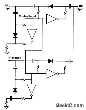 SPDT_PIN_DIODE_HIGH_SOLATION_SWITCH_CIRCUIT