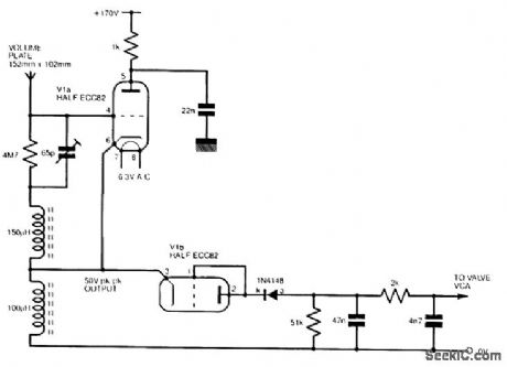 VACUUM_TUBE_THEREMIN_VOLUME_CONTROL_CIRCUIT