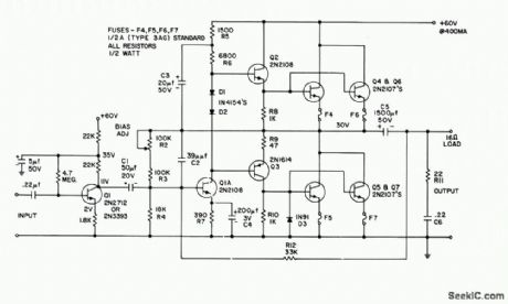 15_W_TRANSFORMERLESS_AMPLIFIER