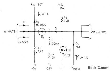 ENHANCED_TUNNEL_DIODE_NOR_CIRCUIT