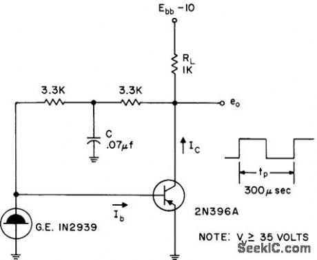 ASTABLE_HYBRID_TD_TRANSISTOR_SQUARE_WAVE_GENERATOR