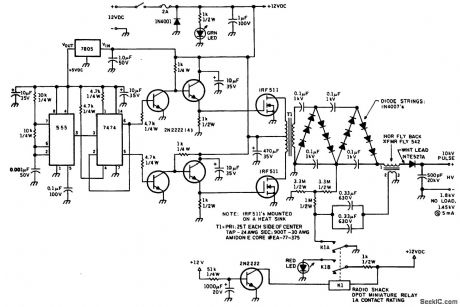 HELIUM_NEON_LASER_POWER_SUPPLY_WITH_HV_PULSE_IGNITION