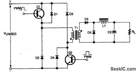 BASIC_HALF_BRIDGE_CONVERTER_CIRCUIT