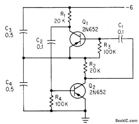 TWO_TRANSISTOR_CASCODE_MULTIVIBRATOR