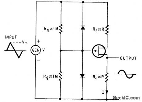 FET_CONVERTS_TRIANGULAR_TO_SINE