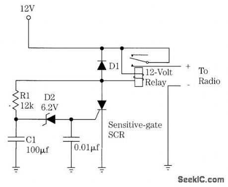 DELAYED_ACTION_MOBILE_RADIO_PROTECTION_CIRCUIT