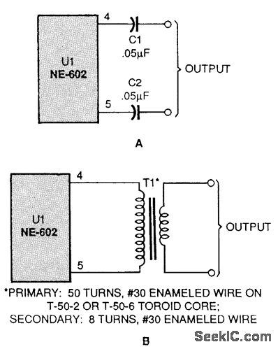 BROADBAND_NE602_SINGLE_ENDED_OUTPUT_CIRCUITS