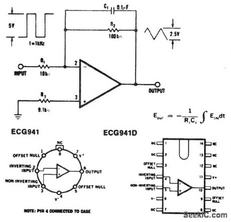 Simple_integrator_using_an_ECG941_941D_941M_operational_amplifier